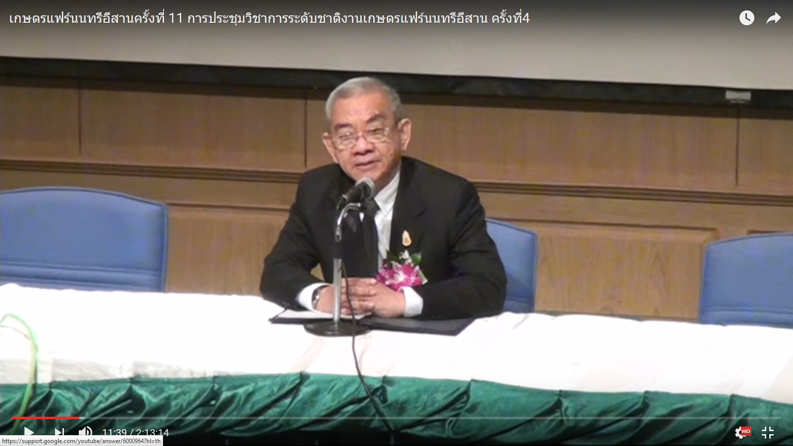 เกษตรแฟร์นนทรีอีสานครั้งที่ 11 การประชุมวิชาการระดับชาติงานเกษตรแฟร์นนทรีอีสาน ครั้งที่4